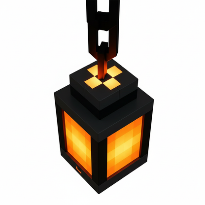 Pixel Style Night Light Portable Lantern Tabletop Ornament 16 Colors Lantern DIY Interior Decoration Festival Atmosphere Light
