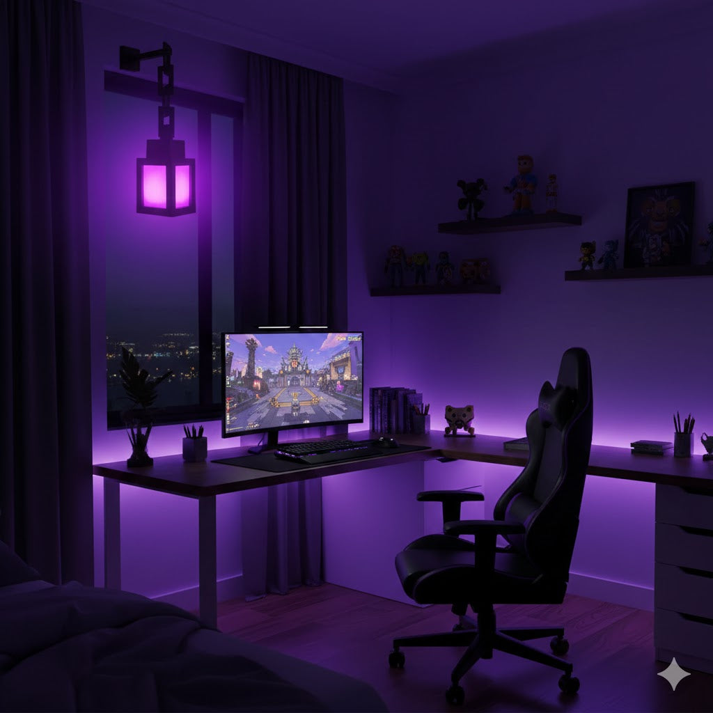 Minecraft Pixel Lantern – The Ultimate Gamer Gift